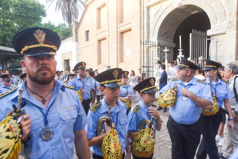Procesión de la Fuensanta hacia la Catedral de Córdoba