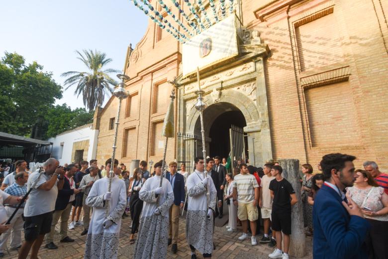 Procesión de la Fuensanta hacia la Catedral de Córdoba