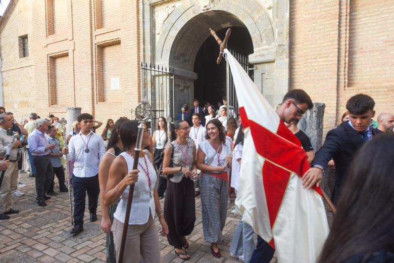 Procesión de la Fuensanta hacia la Catedral de Córdoba