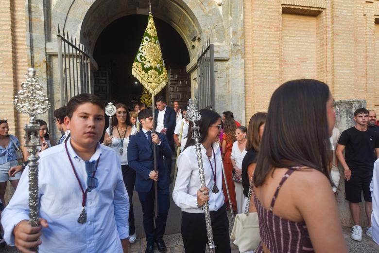 Procesión de la Fuensanta hacia la Catedral de Córdoba