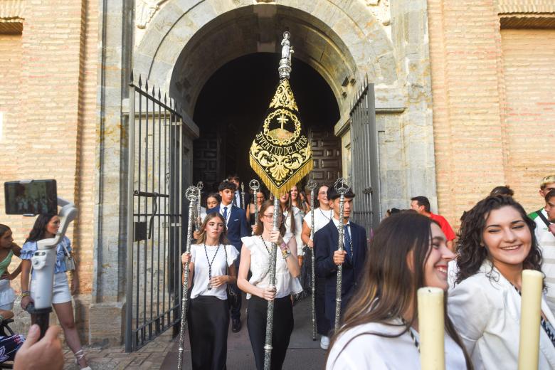 Procesión de la Fuensanta hacia la Catedral de Córdoba