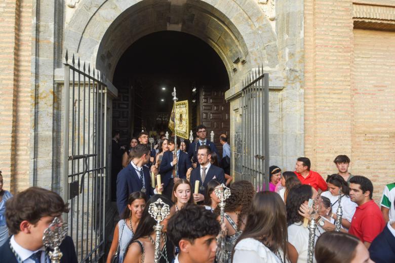 Procesión de la Fuensanta hacia la Catedral de Córdoba