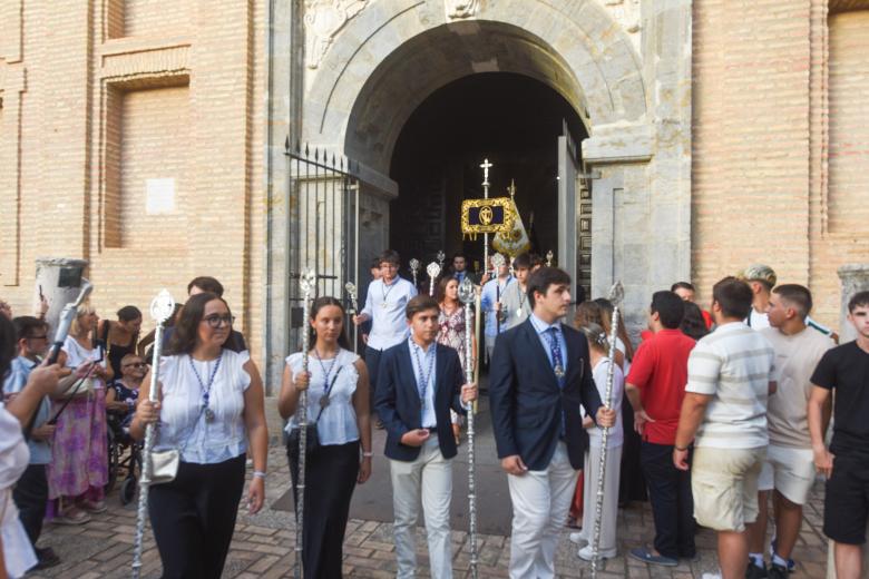 Procesión de la Fuensanta hacia la Catedral de Córdoba