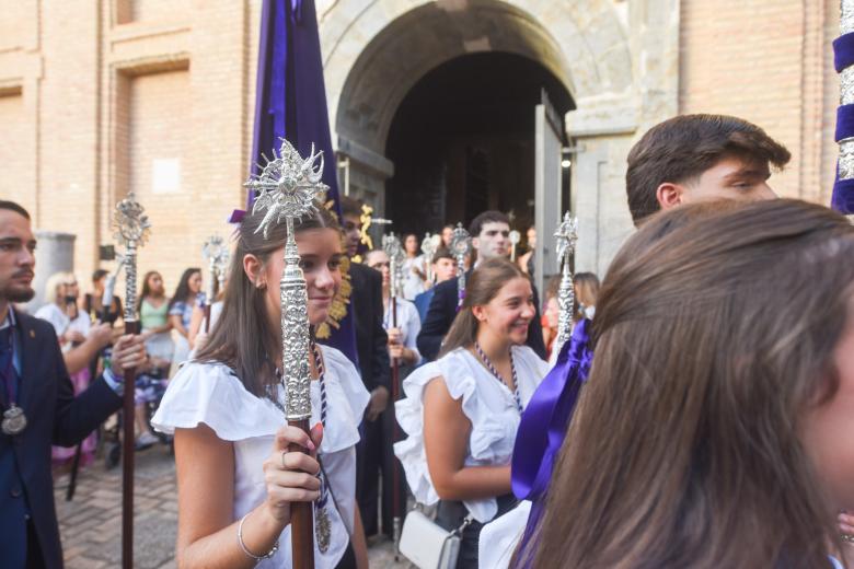 Procesión de la Fuensanta hacia la Catedral de Córdoba