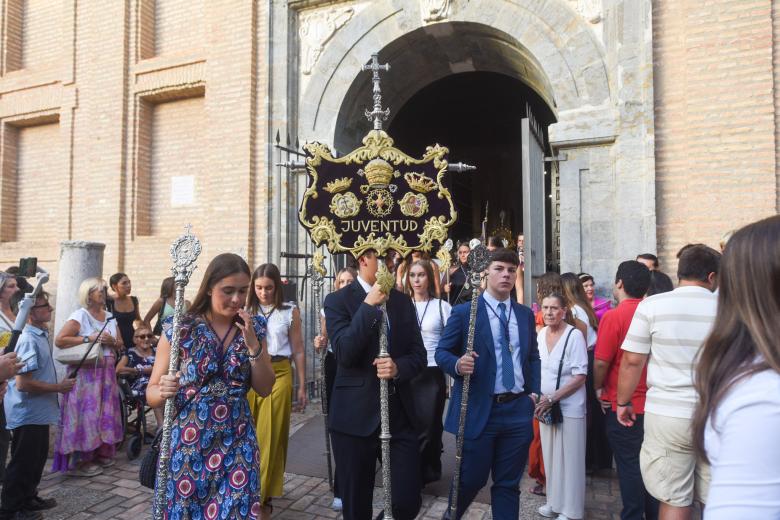 Procesión de la Fuensanta hacia la Catedral de Córdoba