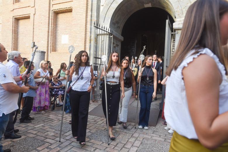Procesión de la Fuensanta hacia la Catedral de Córdoba
