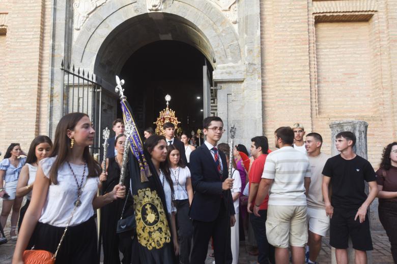 Procesión de la Fuensanta hacia la Catedral de Córdoba