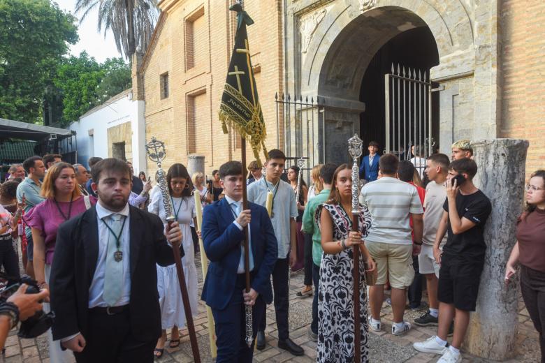 Procesión de la Fuensanta hacia la Catedral de Córdoba