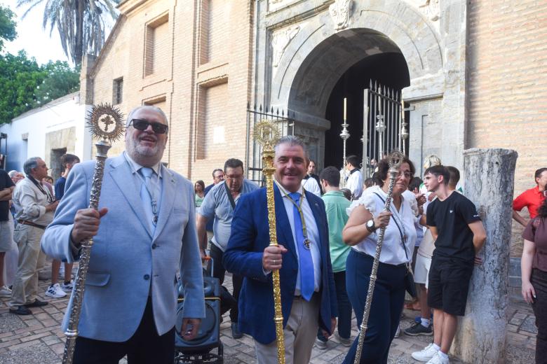 Procesión de la Fuensanta hacia la Catedral de Córdoba