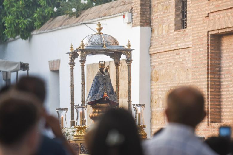 Procesión de la Fuensanta hacia la Catedral de Córdoba