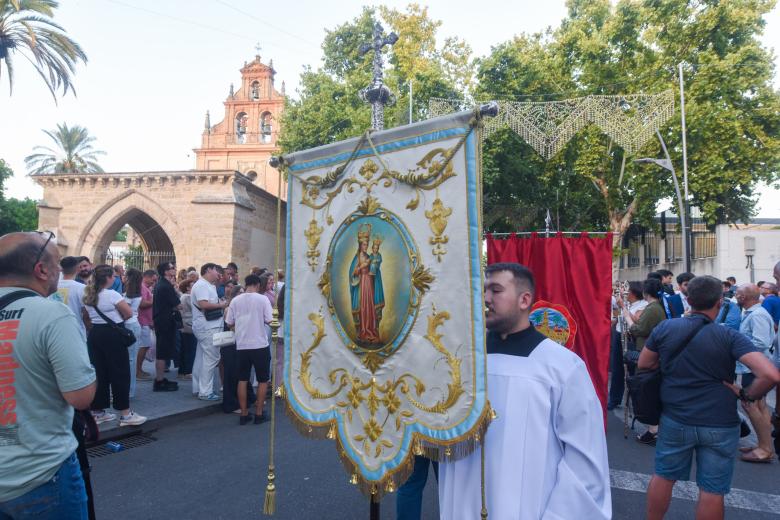 Procesión de la Fuensanta hacia la Catedral de Córdoba