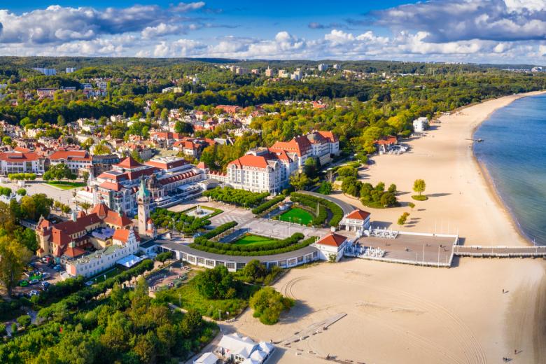 Ciudad balneario de Sopot (Polonia)