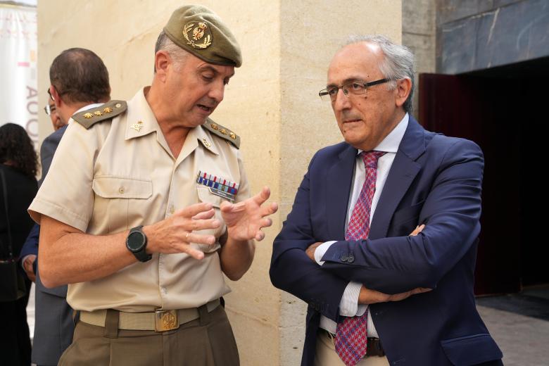 Presentación de la Alianza Andaluza de la Industria de Defensa en el Centro de Recepción de Visitantes de Córdoba.