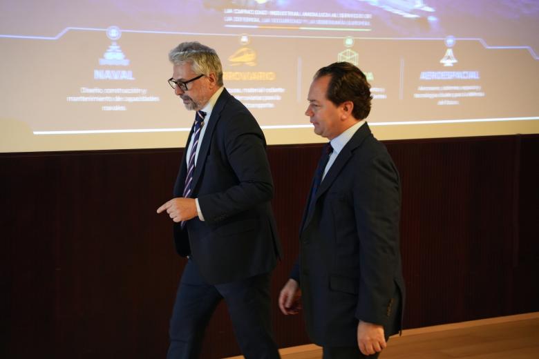 Presentación de la Alianza Andaluza de la Industria de Defensa en el Centro de Recepción de Visitantes de Córdoba.