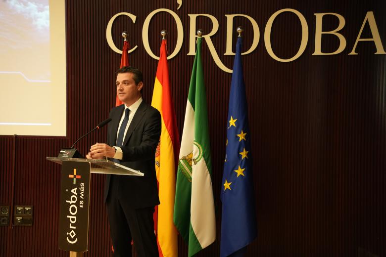 Presentación de la Alianza Andaluza de la Industria de Defensa en el Centro de Recepción de Visitantes de Córdoba.