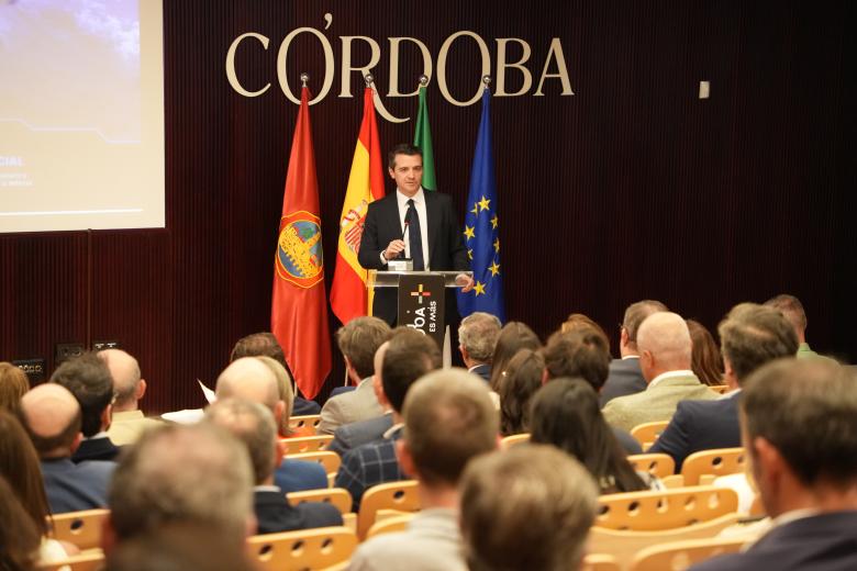 Presentación de la Alianza Andaluza de la Industria de Defensa en el Centro de Recepción de Visitantes de Córdoba.