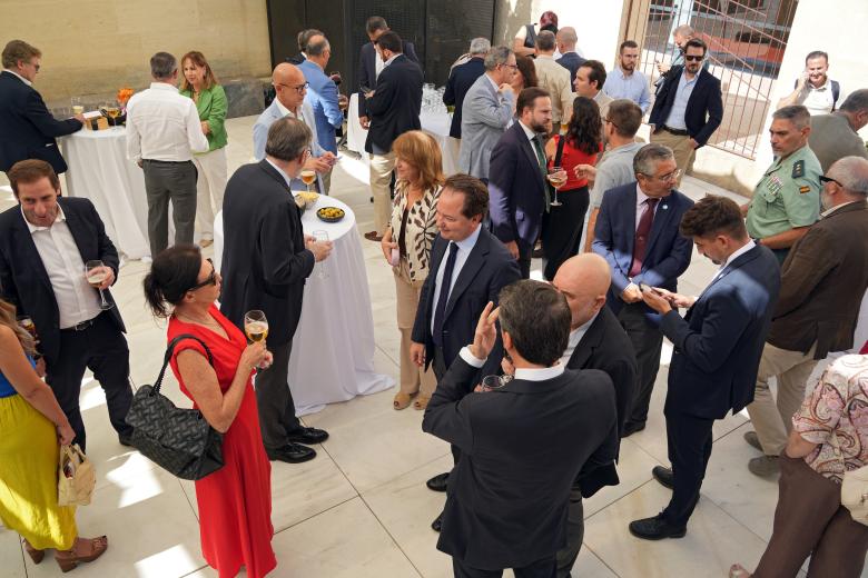 Presentación de la Alianza Andaluza de la Industria de Defensa en el Centro de Recepción de Visitantes de Córdoba.
