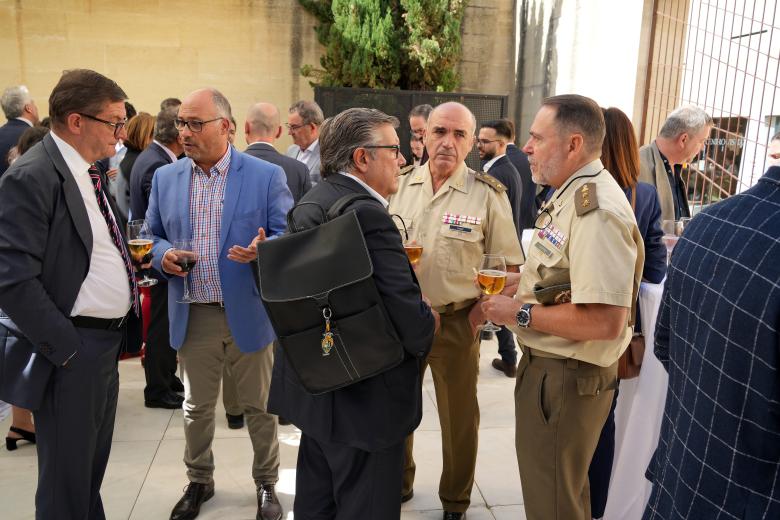 Presentación de la Alianza Andaluza de la Industria de Defensa en el Centro de Recepción de Visitantes de Córdoba.
