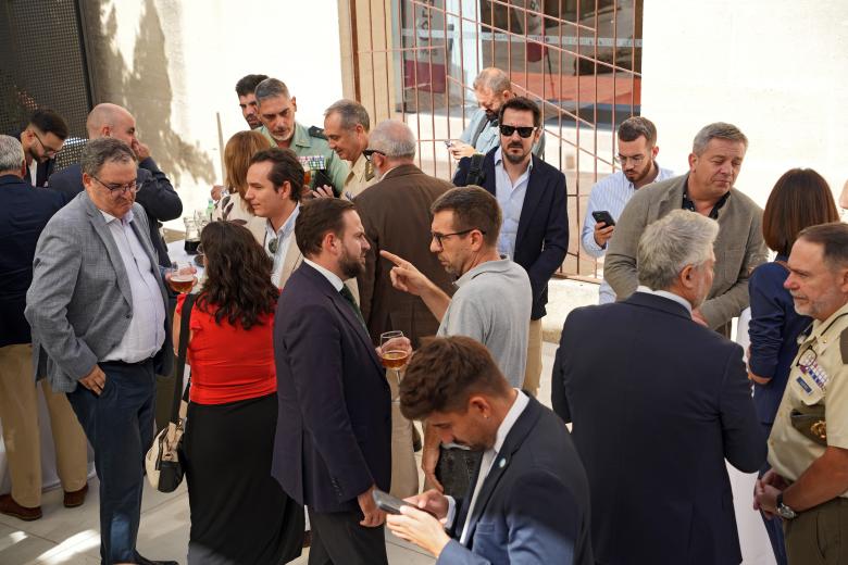 Presentación de la Alianza Andaluza de la Industria de Defensa en el Centro de Recepción de Visitantes de Córdoba.