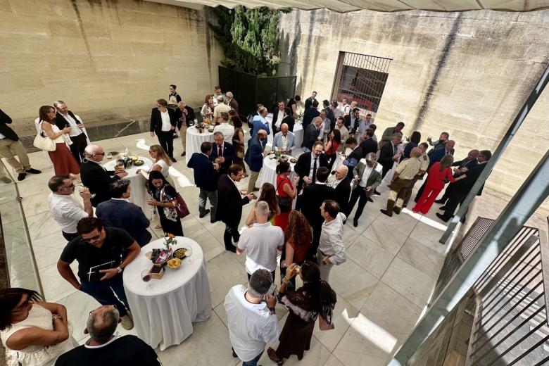 Presentación de la Alianza Andaluza de la Industria de Defensa en el Centro de Recepción de Visitantes de Córdoba.