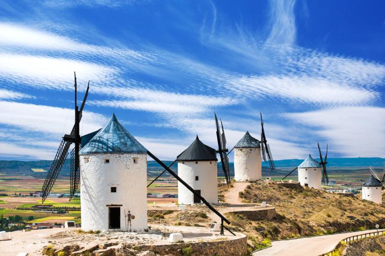 Tren de los Molinos: Campo de Criptana