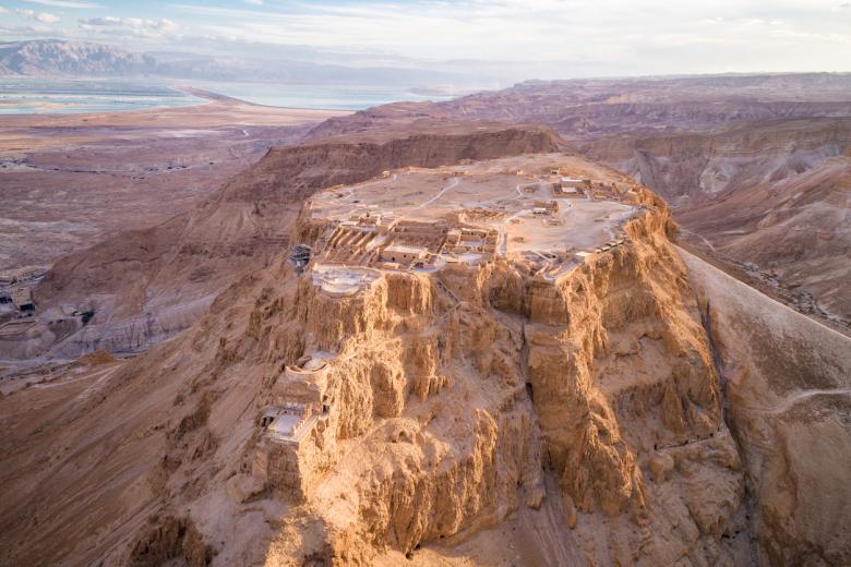 La fortaleza-palacio de Masada
