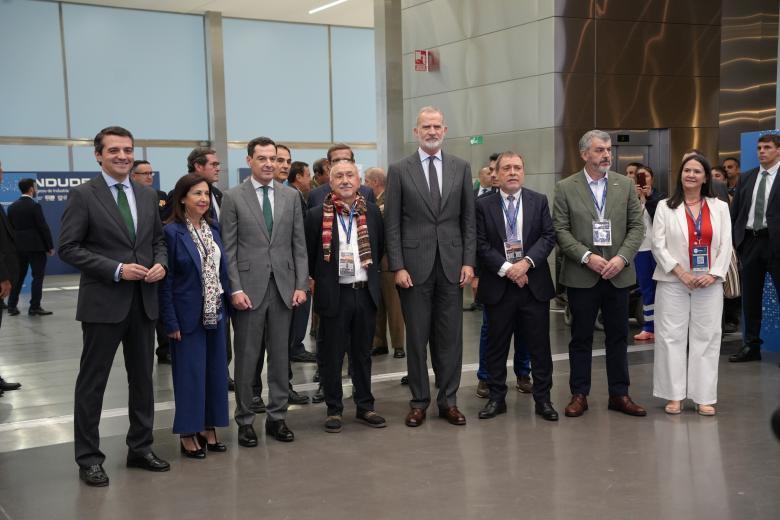 Clausura del Congreso de la Industria de la Defensa Indudef 2026 en Córdoba, presidida por Felipe VI