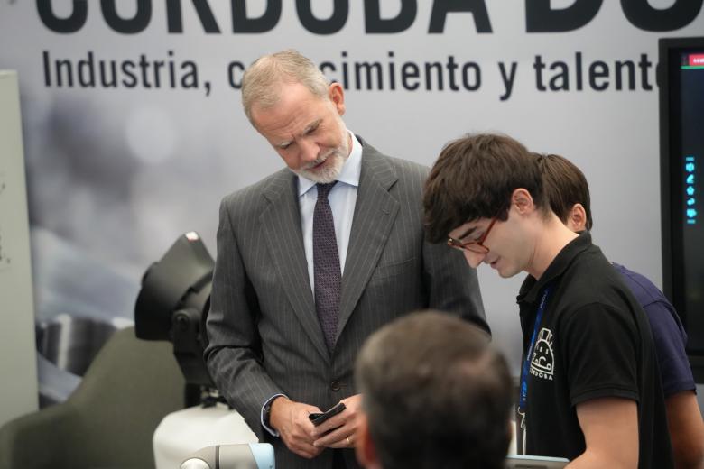 Clausura del Congreso de la Industria de la Defensa Indudef 2026 en Córdoba, presidida por Felipe VI