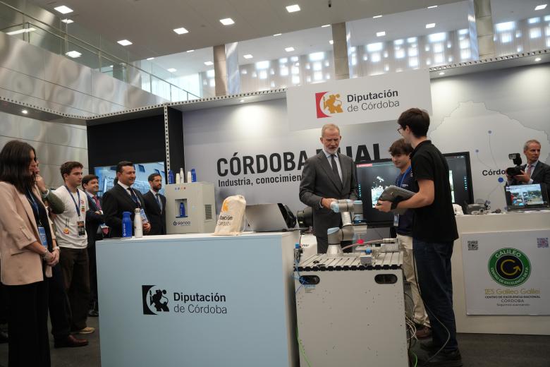 Clausura del Congreso de la Industria de la Defensa Indudef 2026 en Córdoba, presidida por Felipe VI