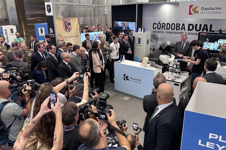 Clausura del Congreso de la Industria de la Defensa Indudef 2026 en Córdoba, presidida por Felipe VI