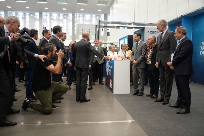 Clausura del Congreso de la Industria de la Defensa Indudef 2026 en Córdoba, presidida por Felipe VI