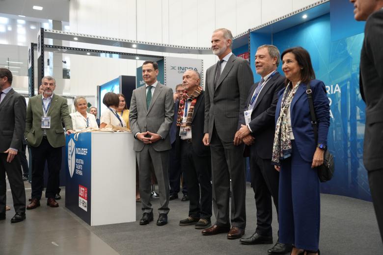 Clausura del Congreso de la Industria de la Defensa Indudef 2026 en Córdoba, presidida por Felipe VI