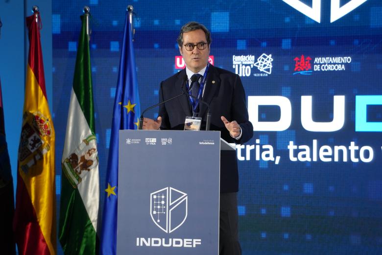 Clausura del Congreso de la Industria de la Defensa Indudef 2026 en Córdoba, presidida por Felipe VI