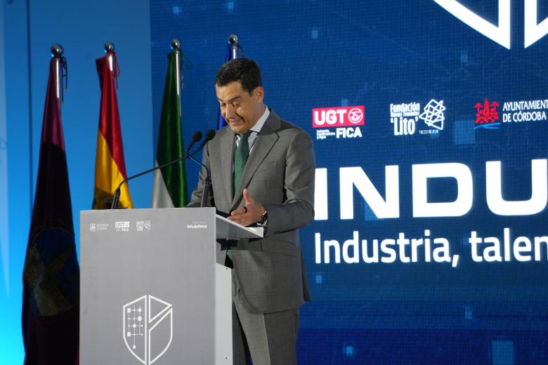 Clausura del Congreso de la Industria de la Defensa Indudef 2026 en Córdoba, presidida por Felipe VI