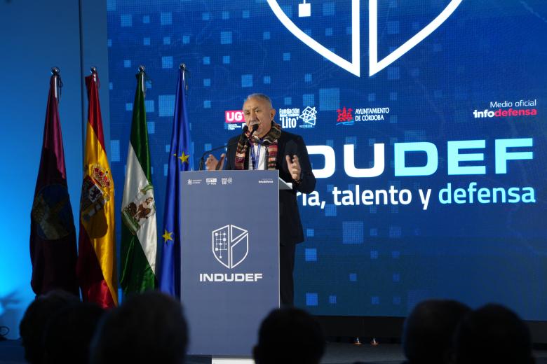 Clausura del Congreso de la Industria de la Defensa Indudef 2026 en Córdoba, presidida por Felipe VI