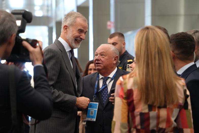 Clausura del Congreso de la Industria de la Defensa Indudef 2026 en Córdoba, presidida por Felipe VI