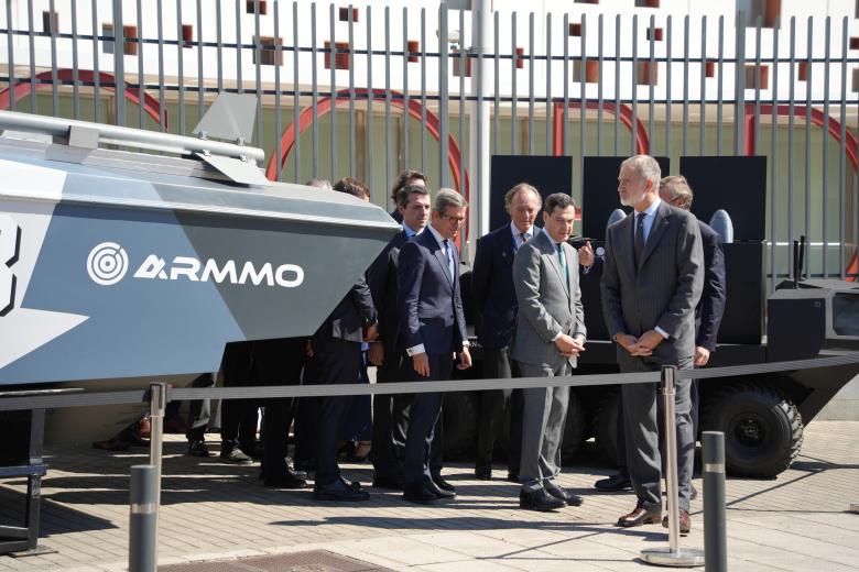 Clausura del Congreso de la Industria de la Defensa Indudef 2026 en Córdoba, presidida por Felipe VI