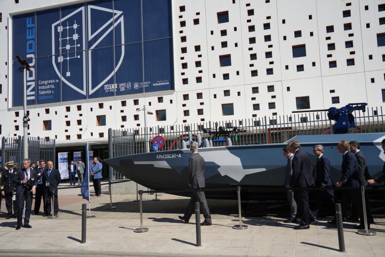 Clausura del Congreso de la Industria de la Defensa Indudef 2026 en Córdoba, presidida por Felipe VI