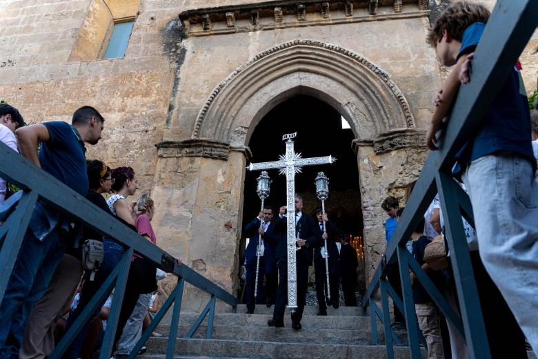 Procesión de la Virgen de la Alegría en Córdoba
