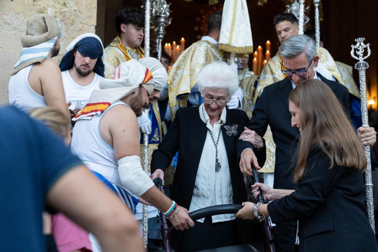 Procesión de la Virgen de la Alegría en Córdoba