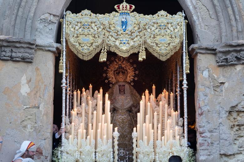 Procesión de la Virgen de la Alegría en Córdoba