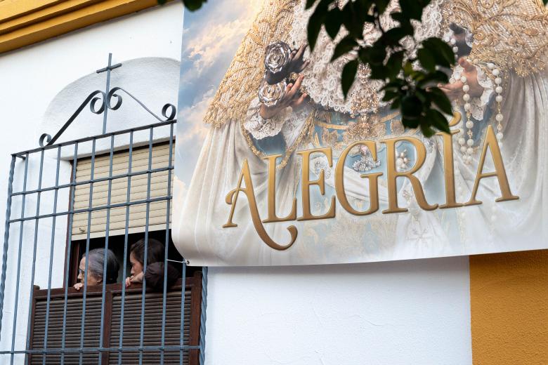 Procesión de la Virgen de la Alegría en Córdoba