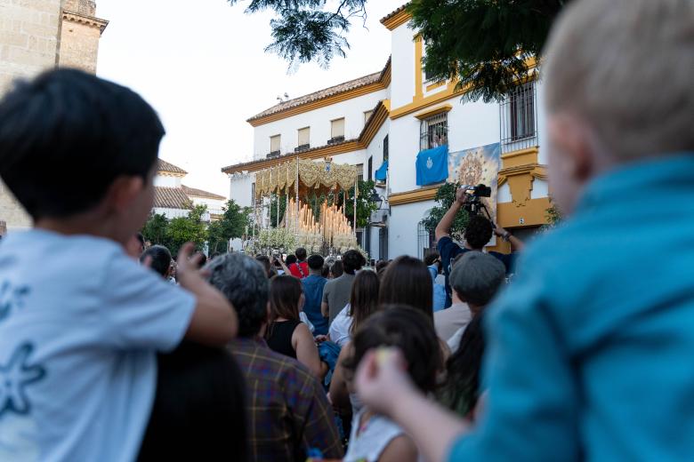 Procesión de la Virgen de la Alegría en Córdoba