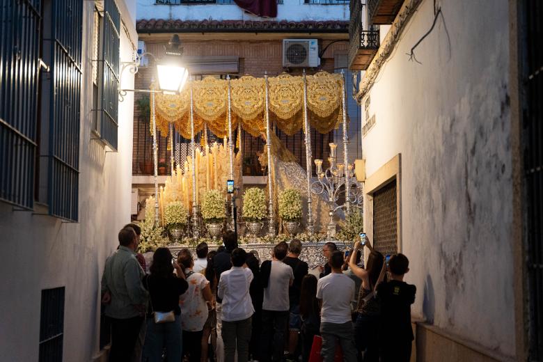 Procesión de la Virgen de la Alegría en Córdoba