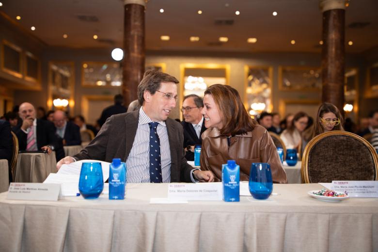 José Luis Martínez-Almeida y María Dolores de Cospedal