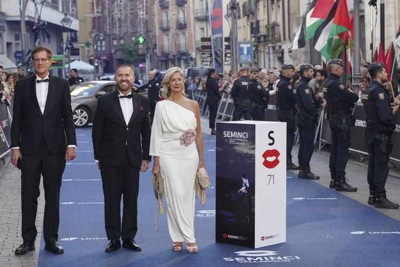 Invitados en la alfombra de la 71 Semana Internacional de Cine de Valladolid