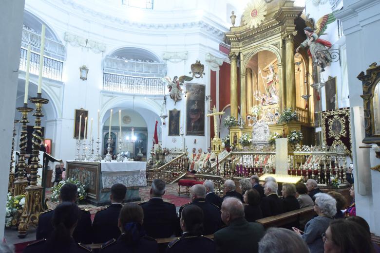 Misa en el Juramento de San Rafael y vuelta del triunfo restaurado al Alpargate