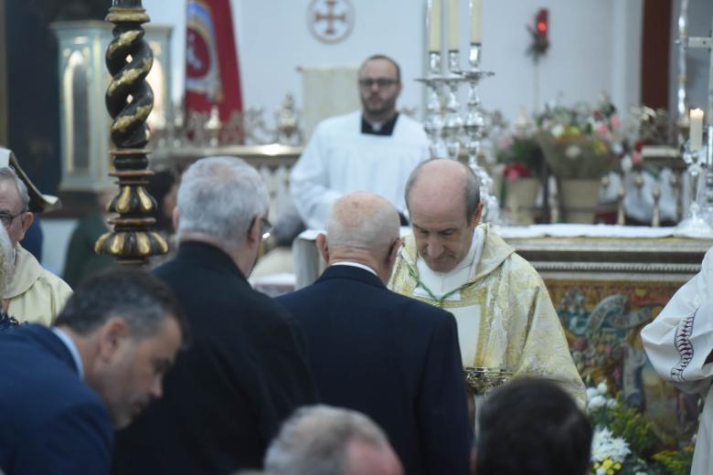 Misa en el Juramento de San Rafael y vuelta del triunfo restaurado al Alpargate