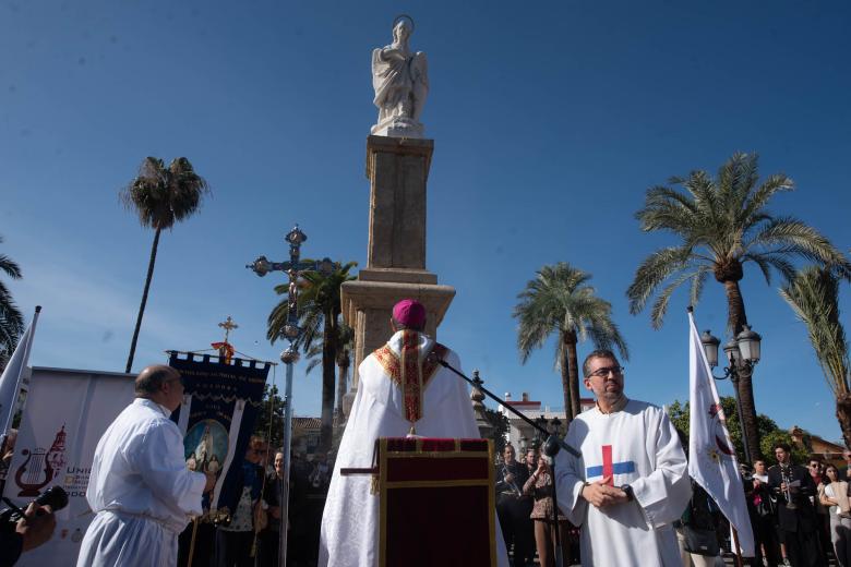Misa en el Juramento de San Rafael y vuelta del triunfo restaurado al Alpargate