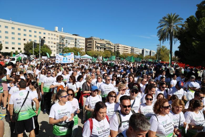 Carrera y marcha contra el cáncer en Córdoba